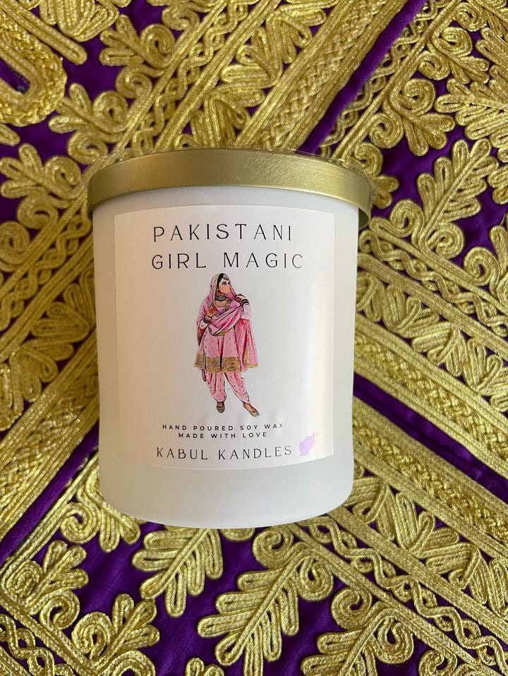 Kabul Kandles Pakistani Girl Magic Candle/ Scented Candle Etsy