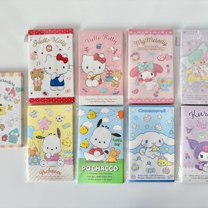 Sanrio Characters Hello Kitty Badtz-Maru My Melody Kuromi Little Twin Star Geld Umschlag Geschenkkartenhalter Tip Envelope Neu mit Etikett Japan Exclusive