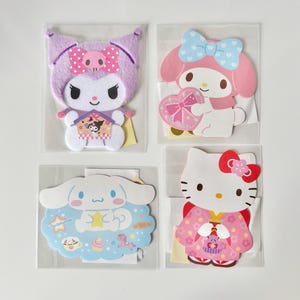 Sanrio Characters Hello Kitty Kuromi Cinnamoroll My Melody Geld Umschläge Neu mit Etikett Japan Exclusive