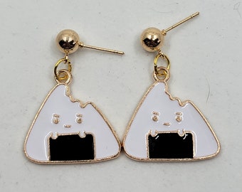 Onig-earrings | Japanese Onigiri Dangle Earrings