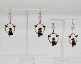 Little Witch Dangle Earrings