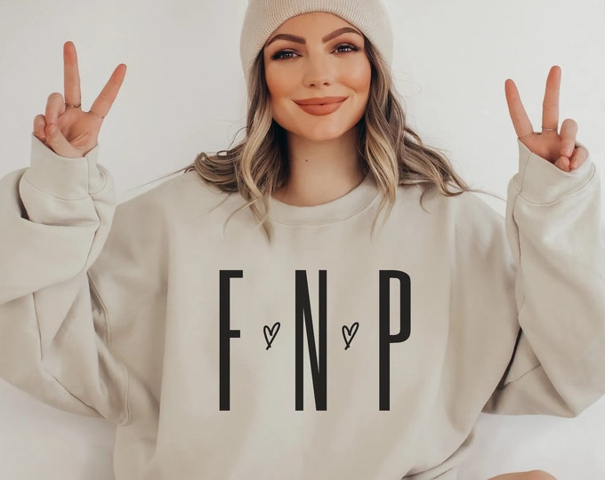 Mfnp Grad FNP Sweatshirt Family Nurse Practitioner Crewneck FNP Grad Gift Nursing ...