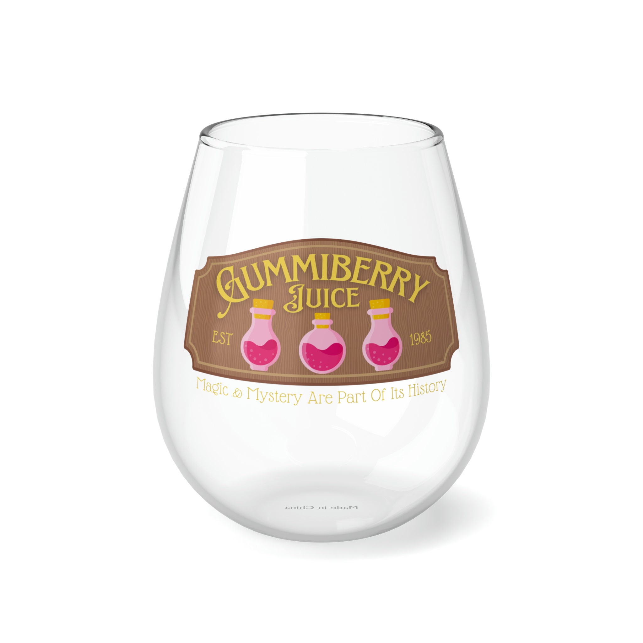 Gummi Bears Wine Glass | Gummiberry Juice Glass | 90's Nostalgia Gift ...