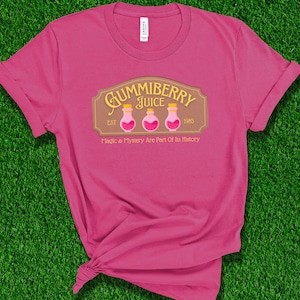 Gummi Bears T-Shirt | Gummiberry Juice Shirt | 90&#39;s Nostalgia Gift