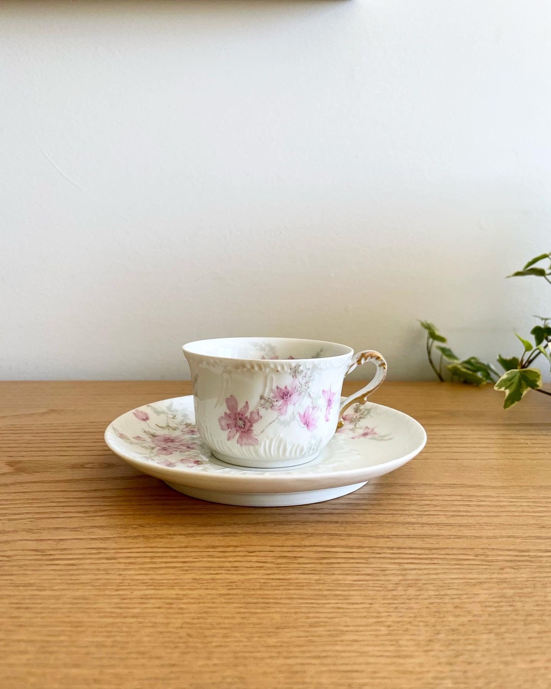 1941 C.H. Field Haviland Limoges Bone China White Teacup and Etsy