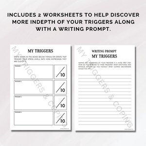 Trigger Trre Mapp Worksheet.pdf Triggers and Coping Worksheet Printable, Trigger Processing Worksheets ...