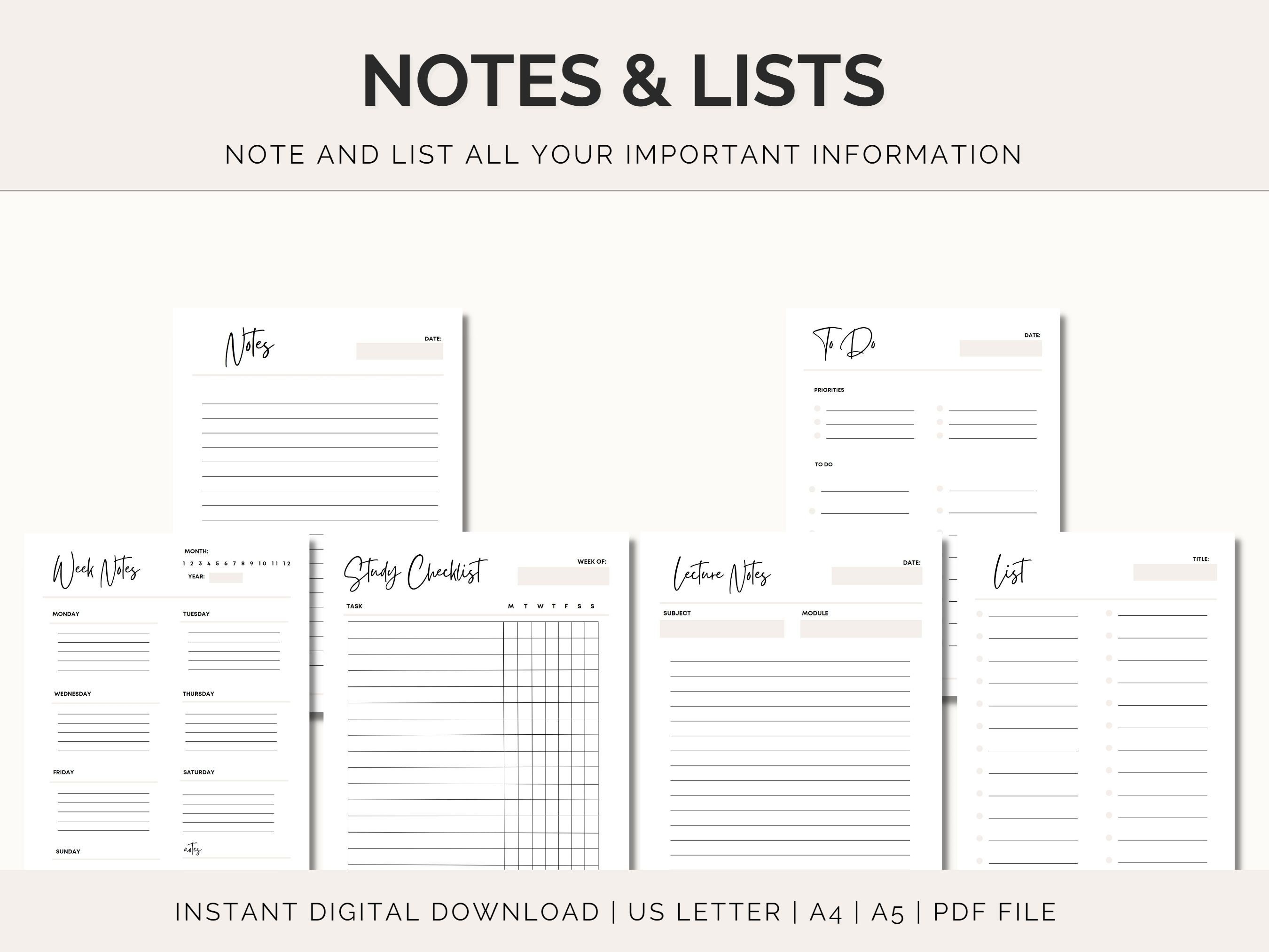 Day Planner Student