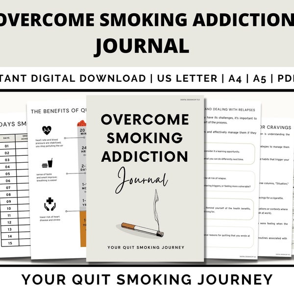 Quitting Journal Etsy