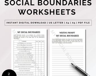 Afdrukbaar werkblad sociale grenzen, grenzen stellen, sociale grenzen, werkbladen grenzen, grenzen, sociale kringen, pdf
