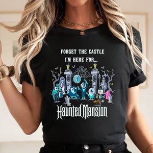 Disneyland Haunted Mansion Shirt Etsy