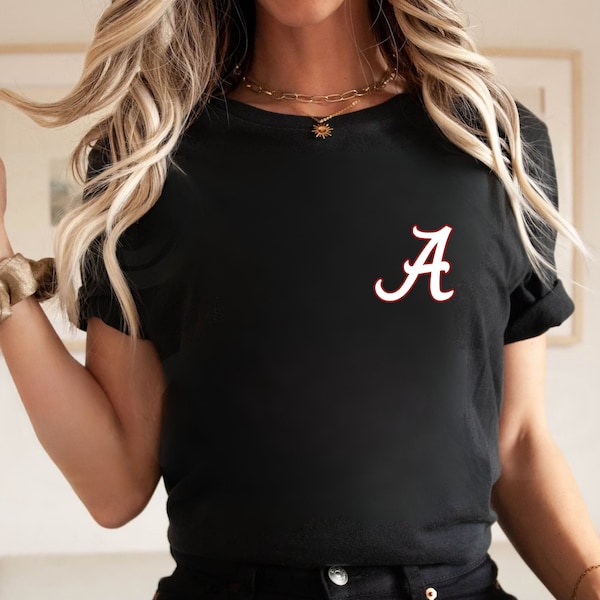Alabama Logo, Alabama Shirt, Bama Football Shirt, Alabama Lover tshirt, Alabama Tshirt, Alabama Crimson Tide Shirt, Bama tshirt