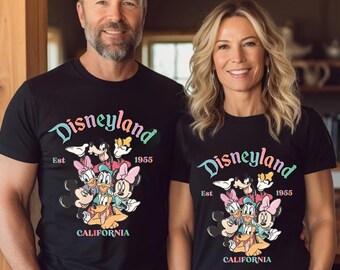 Retro Disneyland California Shirt: Mickey and Friends Family Vacation