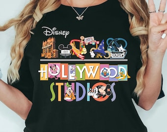 Personalized Hollywood Studios Shirt,Sweatshirt, Disney Family Vacation Hoodie, Disney Hollywood Studios Trip Shirt, Family Matching Shirt