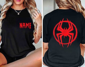 Camisetas y sudaderas personalizadas con el logotipo de Spiderman: regalo para los amantes de Spiderman