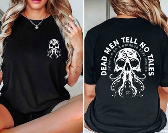 Dead Men Tell No Tales Shirt, Retro 90s Pirates Of The Caribbean Shirt, Disney Inspired Shirt, Disney Rides, Yo Ho Yo Ho Pirates Life For Me