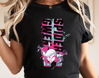 Spider-Gwen & Miles Morales Tee: Spiderman Unisex Shirt