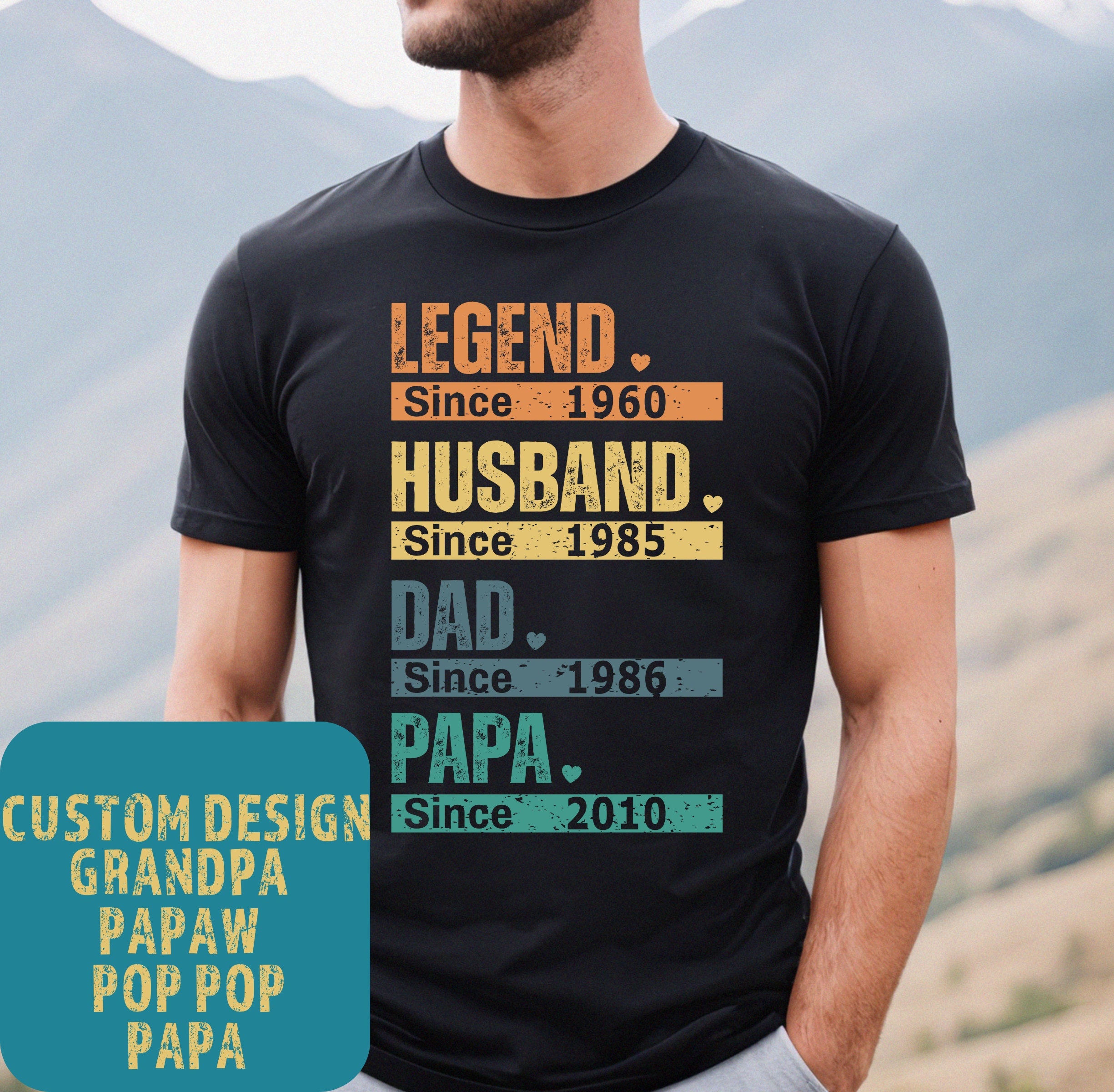 Family Gifts For Papa Veteran Papaw Legend Shirt Family Gifts For Papa Veteran Papaw Legend Shirt