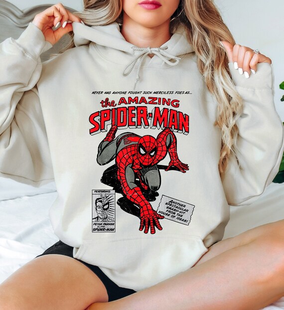 Marvel cheap spiderman sweatshirt