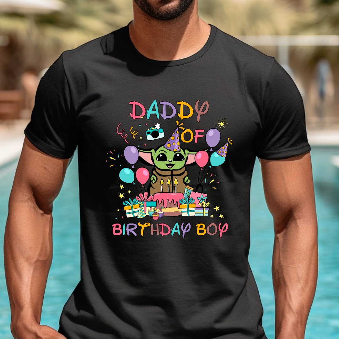 Personalized Baby Yoda Birthday Boy Shirt, Birthday Girl Shirt