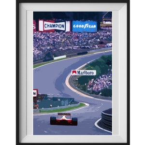Aryton Senna Poster | F1 Collection