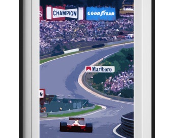 Aryton Senna Poster | F1 Kollektion