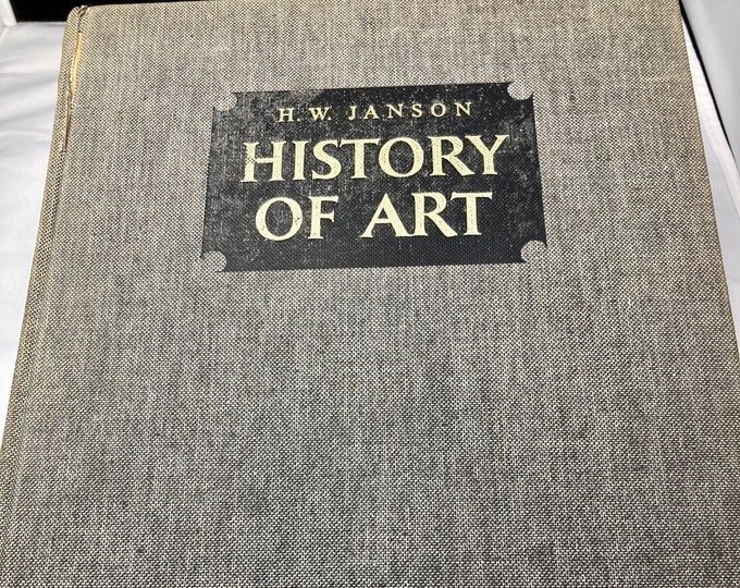 History of Art by H.W. Janson, 8th Printing 1966, Large Hardback