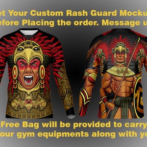 Custom Rash guard | Long Sleeve, Short Sleeve | Customized Compression Shirt | BJJ, MMA, Surfing | All sizes Adult, Youth, toddler