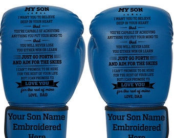 Boxing Gloves | Gift from Dad To Son | Birthday | Christmas Gift