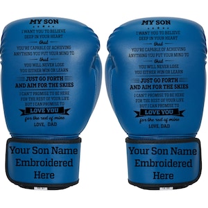 Boxing Gloves | Gift from Dad To Son | Birthday | Christmas Gift