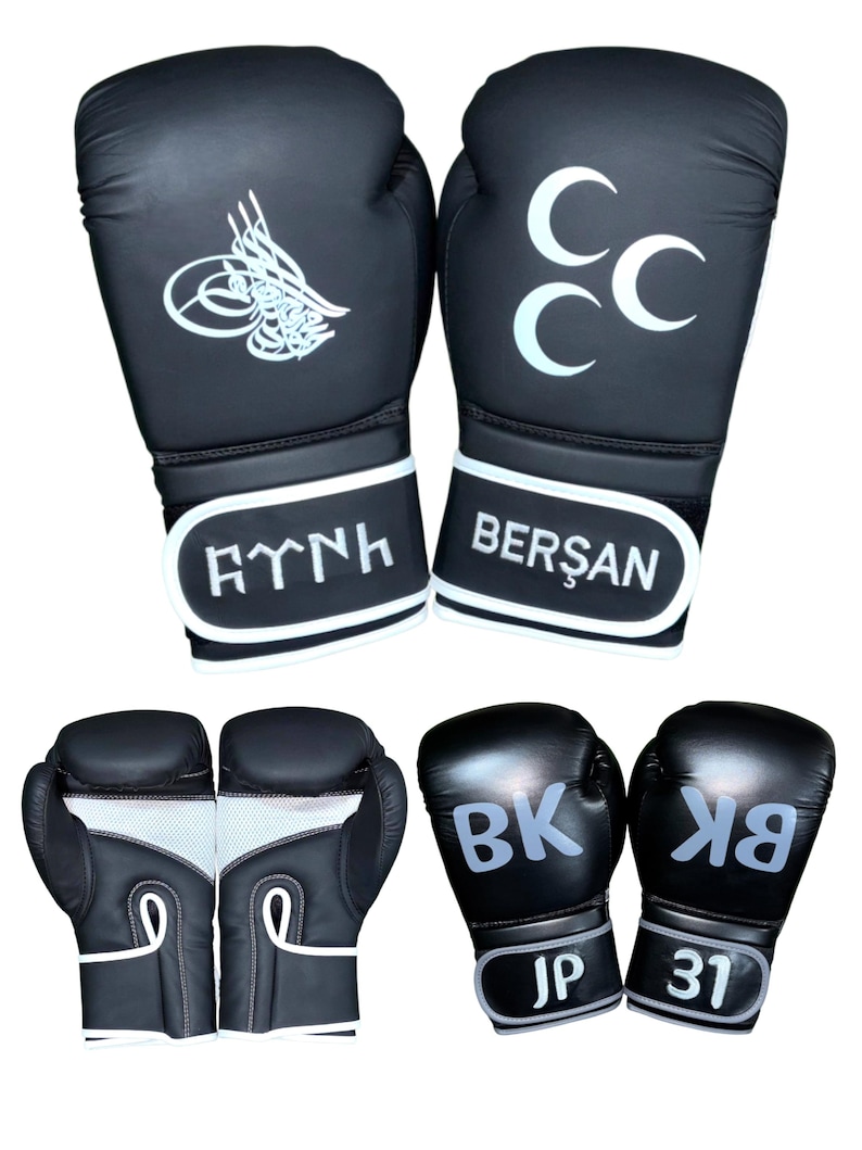 Erwachsene / Jugendliche Anpassen Boxhandschuhe / Name auf Handgelenken gestickt Bild 15