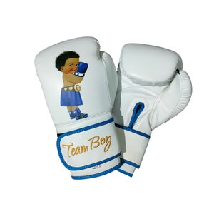 Adult/Youth Customize Boxing Gloves/ Name Embroidered On Wrists image 7