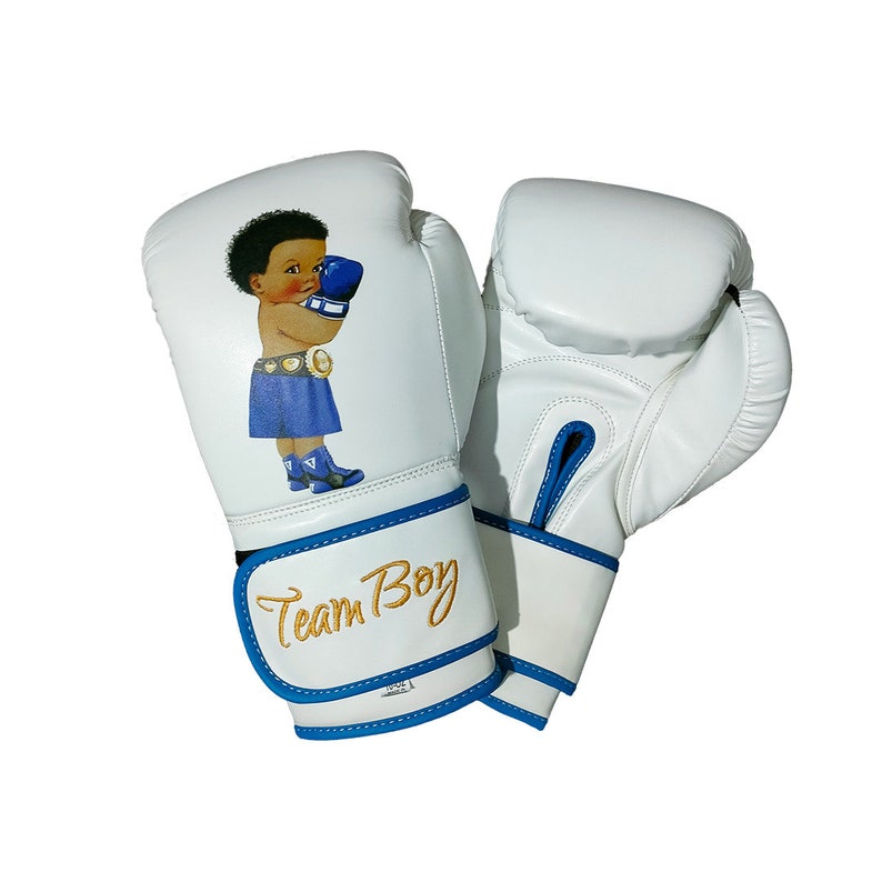 Adult/Youth Customize Boxing Gloves/ Name Embroidered On Wrists image 7