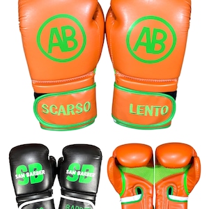 Erwachsene / Jugendliche Anpassen Boxhandschuhe / Name auf Handgelenken gestickt Bild 13