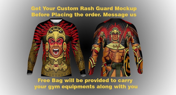 Custom BJJ Rash Guard | Personalized Compression Shirt
