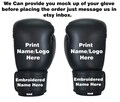 Adult/Youth Customize Boxing Gloves/ Name Embroidered On Wrists