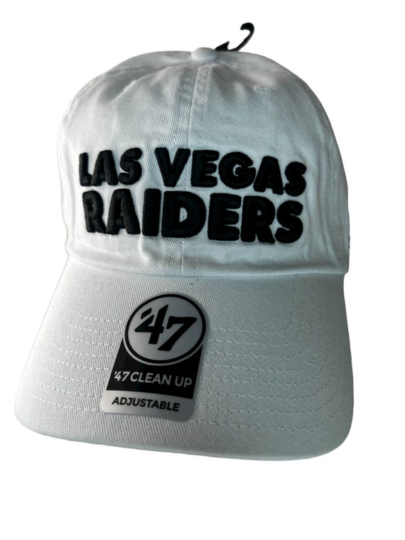 47 Brand Las Vegas Raiders Clean Up Adjustable Hat (Black)