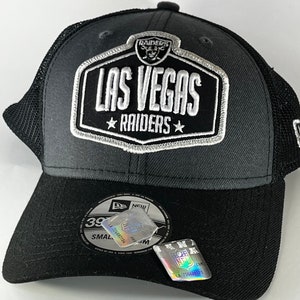 Men's New Era Black Las Vegas Raiders Speed DE Visor