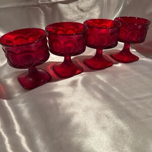 Noritake Red Goblets