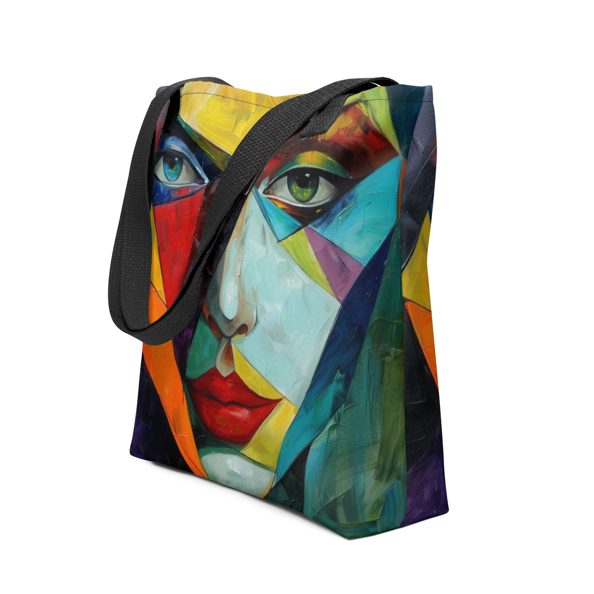 Vintage Inspired Tote Bag in Alexandra Nechita