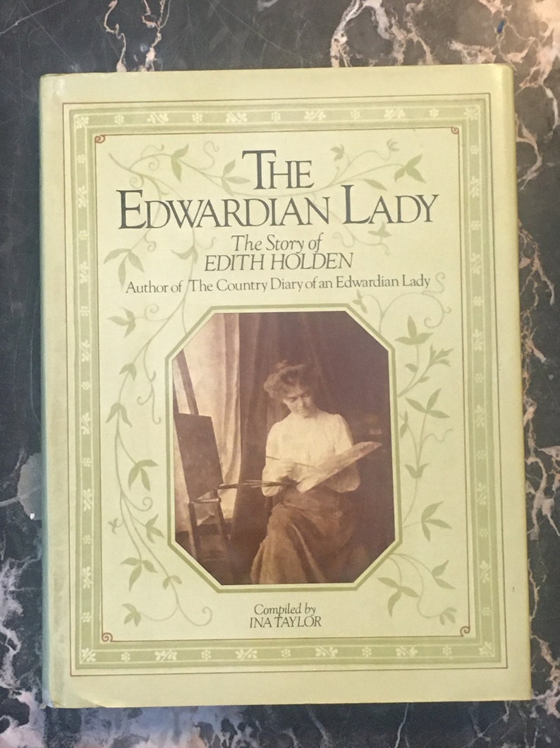 The Edwardian Lady the Story of Edith Holden Ina Taylor Etsy