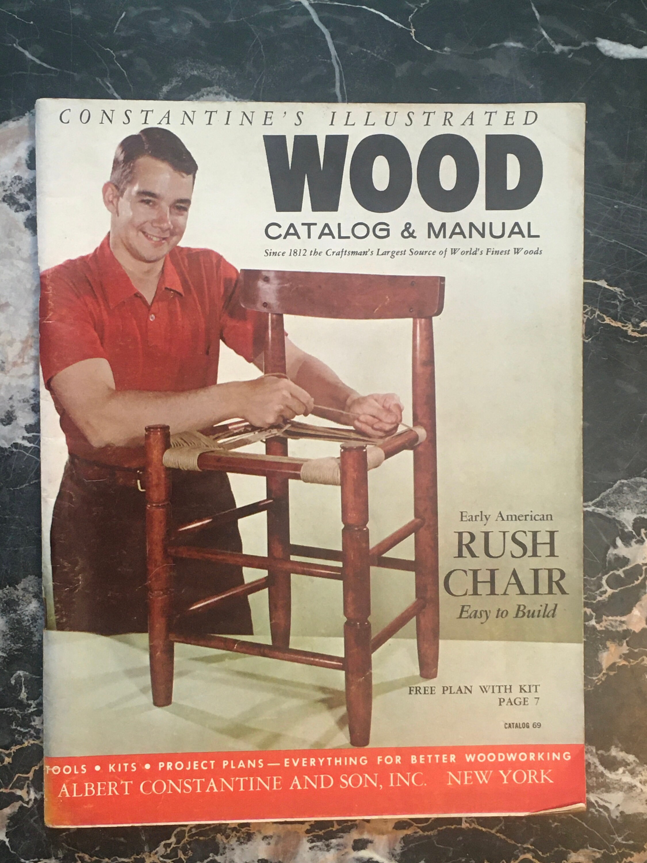 Constantine's Illustrated Wood Catalog and Manual Early Etsy