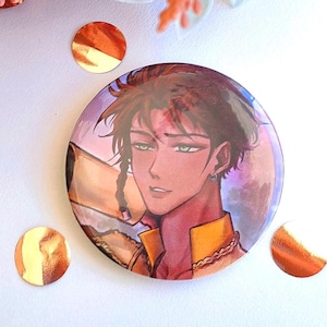 Fire Emblem: Three Houses | Claude von Riegan | Golden Deer | Badge 58mm