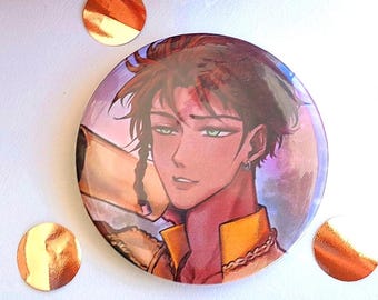 Fire Emblem: Three Houses | Claude von Riegan | Golden Deer | Badge 58mm