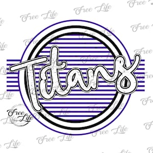 Titans PNG Download, Titans Digital Art Download, Titans Mascot Download, Titans Mom Png, Purple Titans School Mascot Png, School Spirit Png