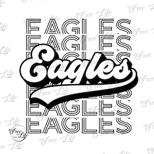 Eagles PNG Download, Eagles PNG Digital Art Download, Eagles Mascot Download, Eagles Mom Png,  Eagles School Mascot Png, Eagles Download