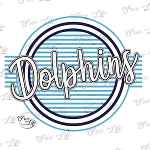 Dolphins PNG Download, Blue Dolphins Digital Art Download, Dolphins Mascot Download, Dolphins Mom, School Spirit Design, Dolphins Download