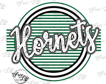 Hornets PNG Download, Green Hornets Digital Art Download, Hornets Mascot Download, Hornets Mom Png, Hornets School Mascot Png, School Spirit