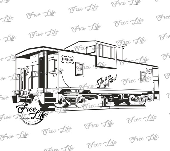 Train Caboose Svg, Train Png, Caboose Png, Train Svg, Train Drawing,  Locomotive Digital File, Train Download - Etsy UK