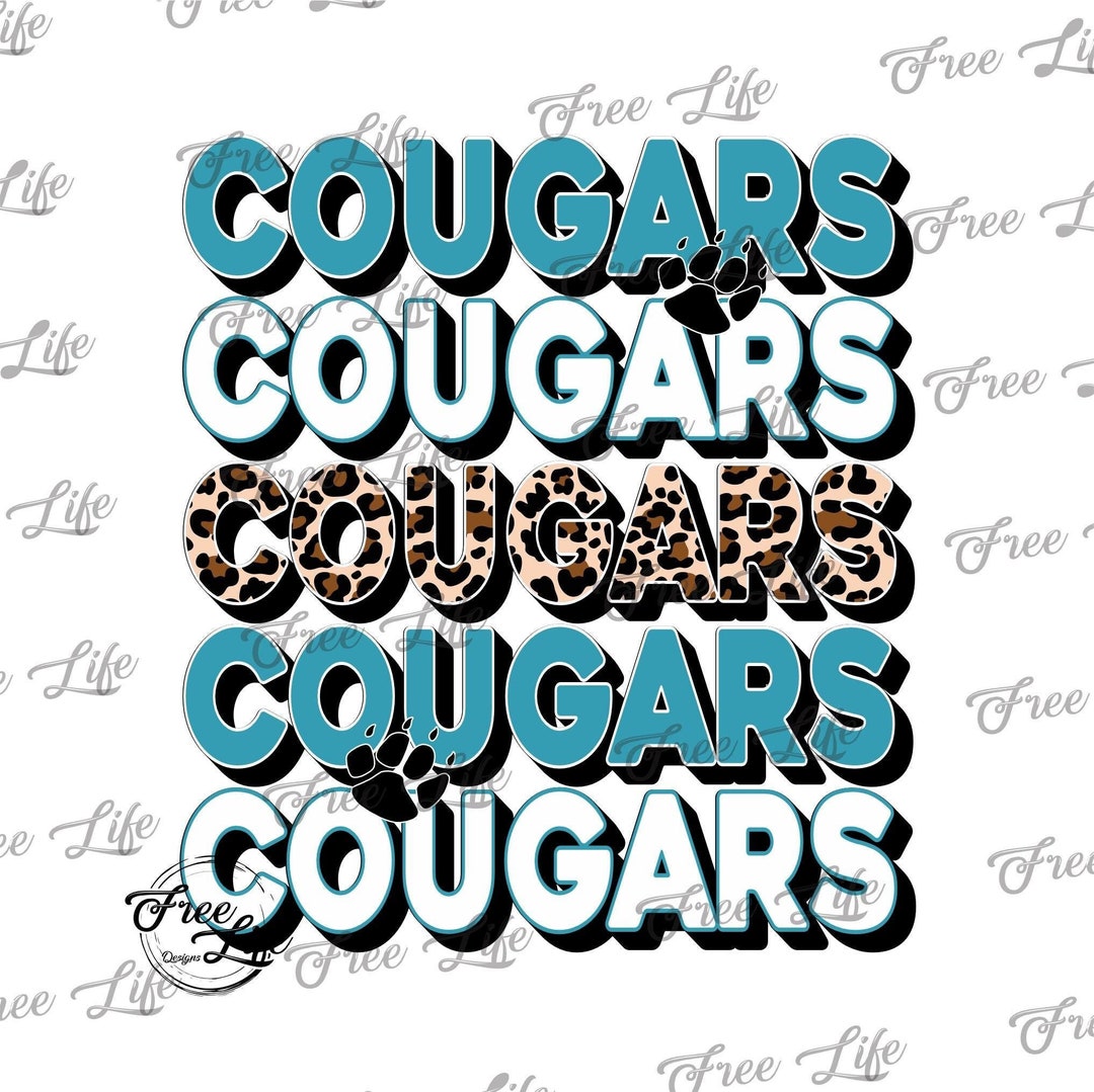 Cougars PNG Download, Cougars Digital Art Download, Cougars Mascot ...
