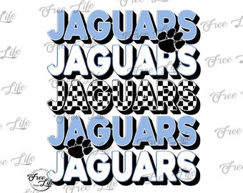 Jaguars PNG Download, Jaguars Digital Art Download, Jaguars Mascot Download, Jaguars Mom, Blue Jaguars School Mascot, School Spirit Png